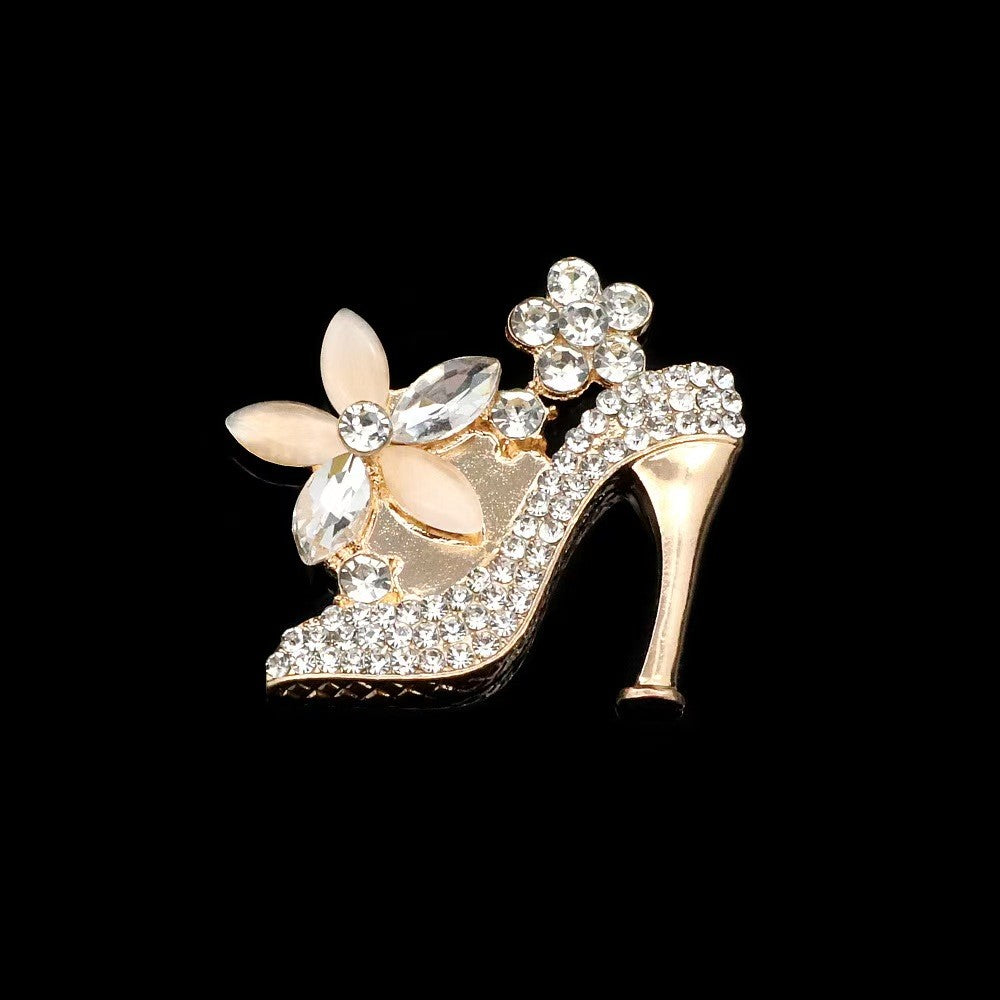 FS4444-43*47mm High - heeled Shoes Alloy Charms, Alloy Charms