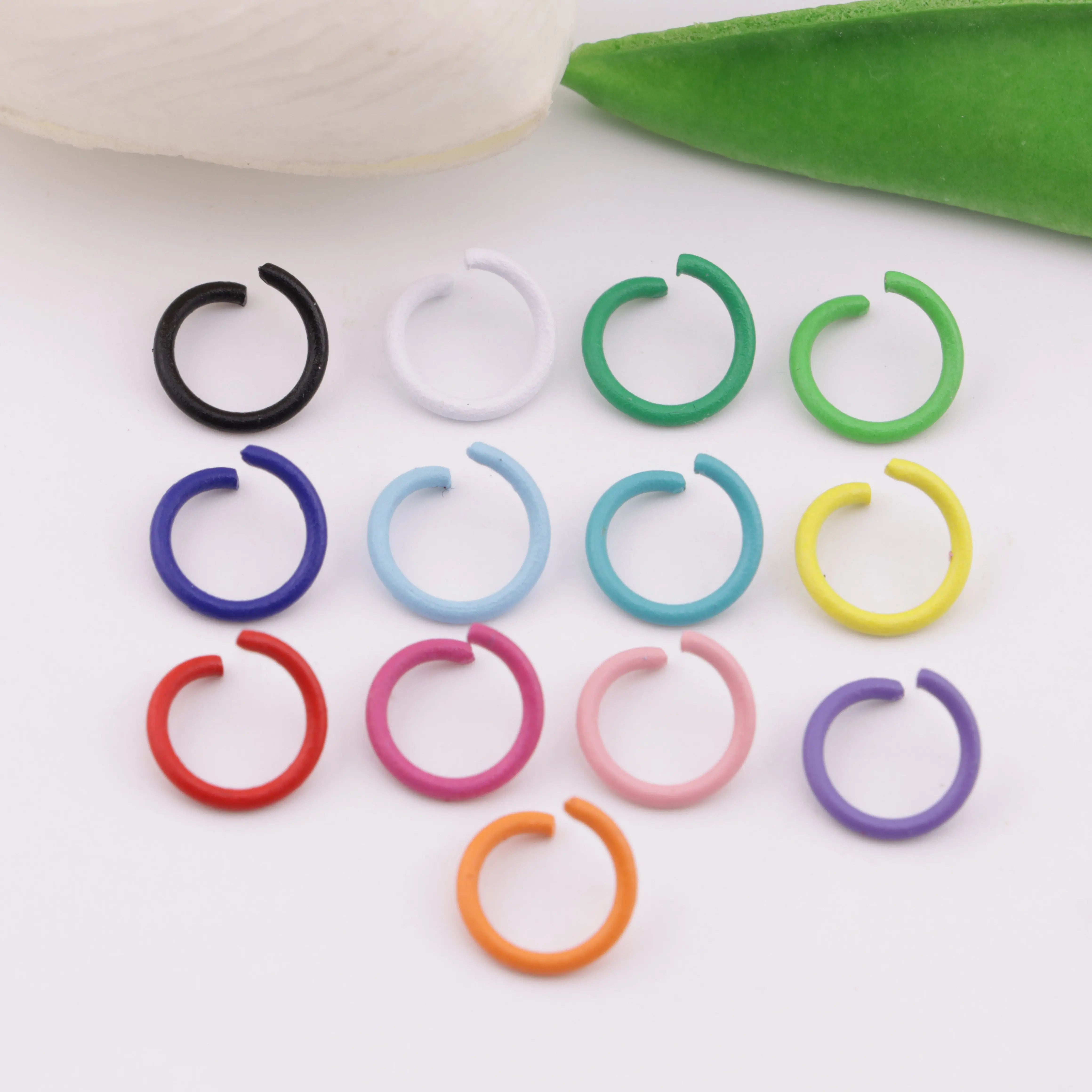 FS5817-10mm Colorful Jump Ring - Zoe DIY Wholesale