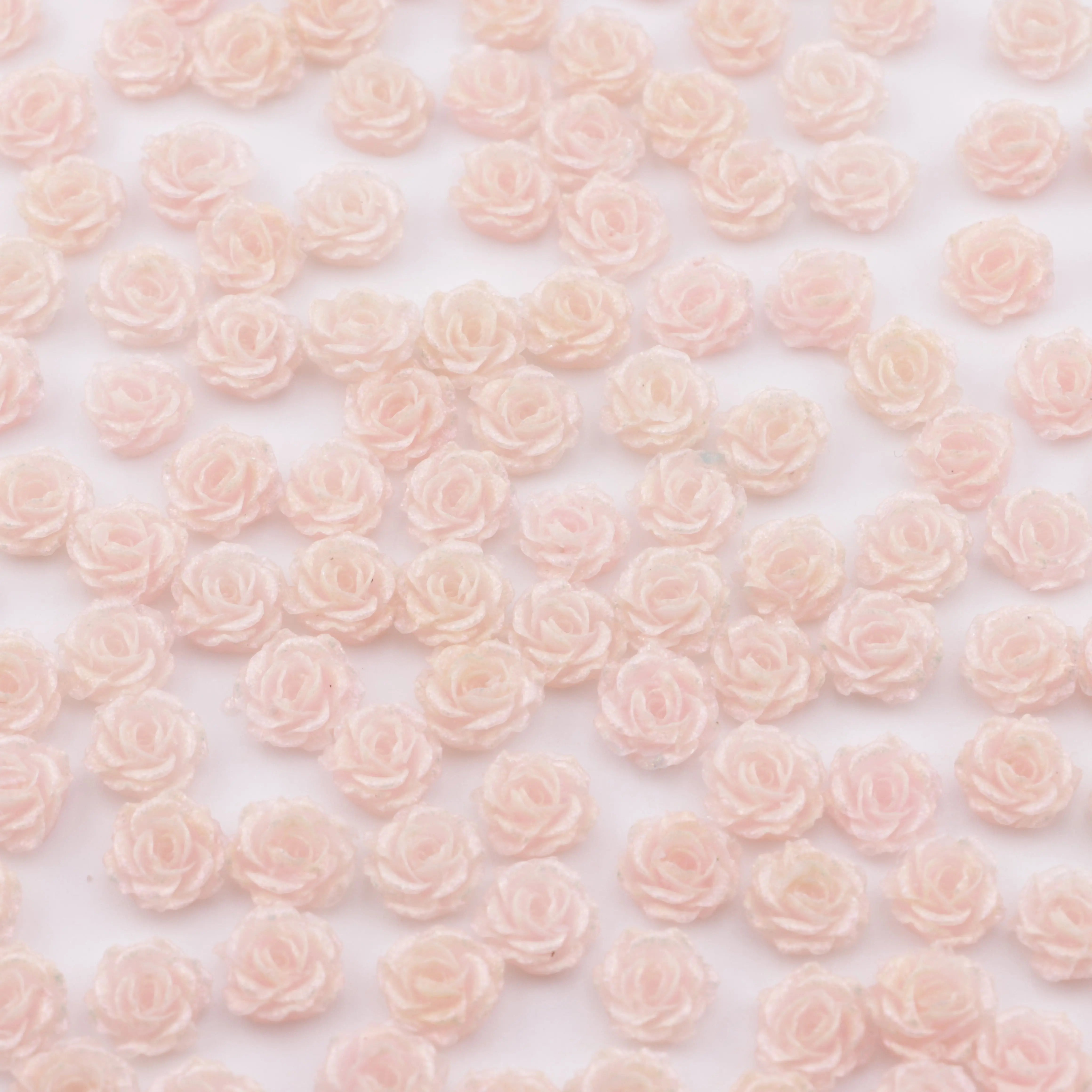 FS5062-10mm Luminous Soft Flower Charms - Zoe DIY Wholesale