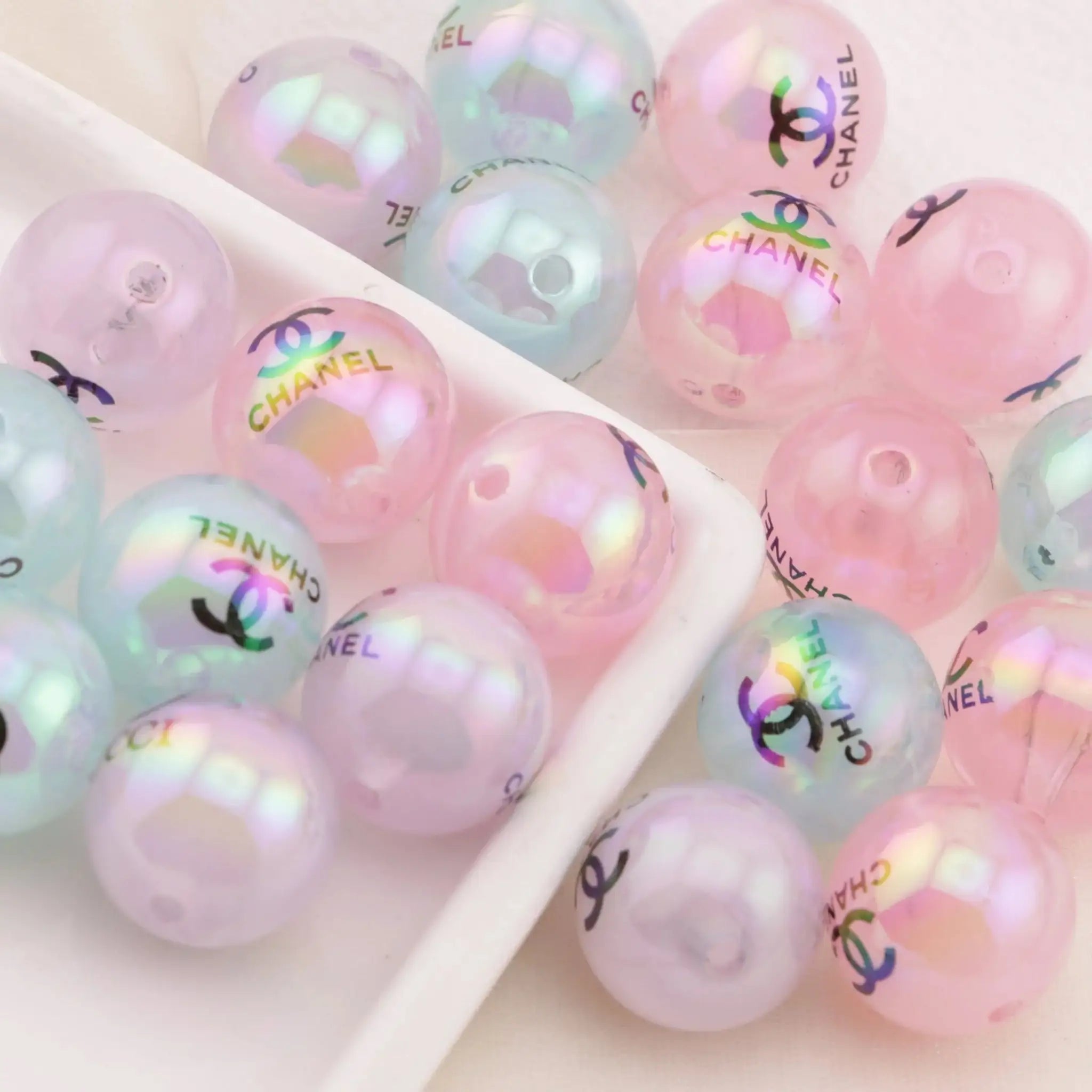 16Mm Jelly Color Acrylic Beads -Zoe DIY Wholesale