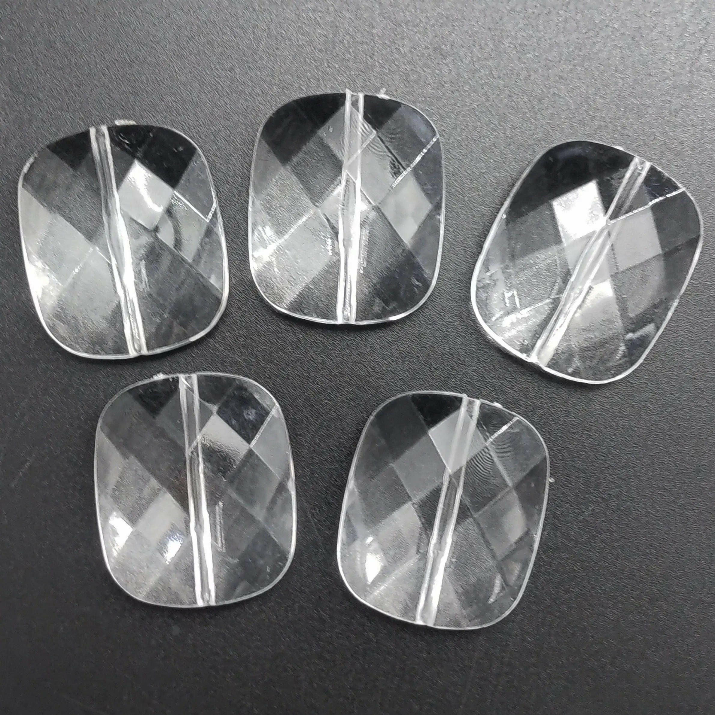 FS0616-38MM Rectangular Based Beads 9MM Thickness Fit For Beadable Pens - Zoe DIY Wholesale
