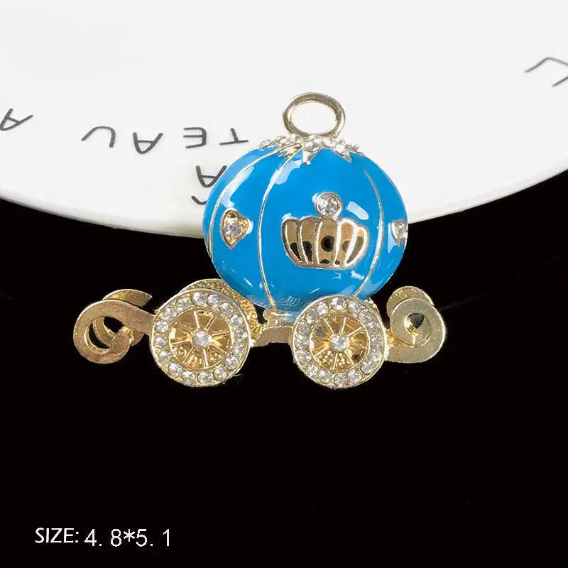 FS1426- Cinderella's Car Alloy Patch For Making Fancy Bead Zoe's DIY Shop