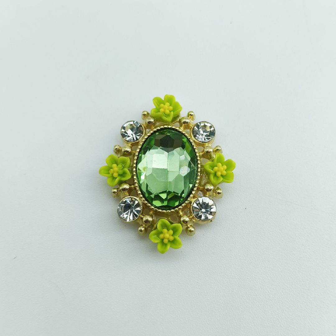 FS4910-Diamond Flower Charms For Making Fancy Beads