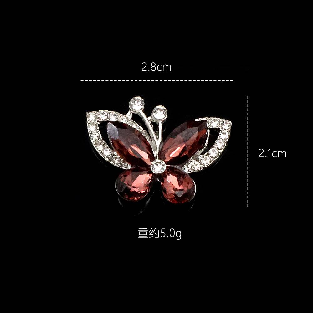 FS4867-Diamond Butterfly Charms For Making Fancy Beads