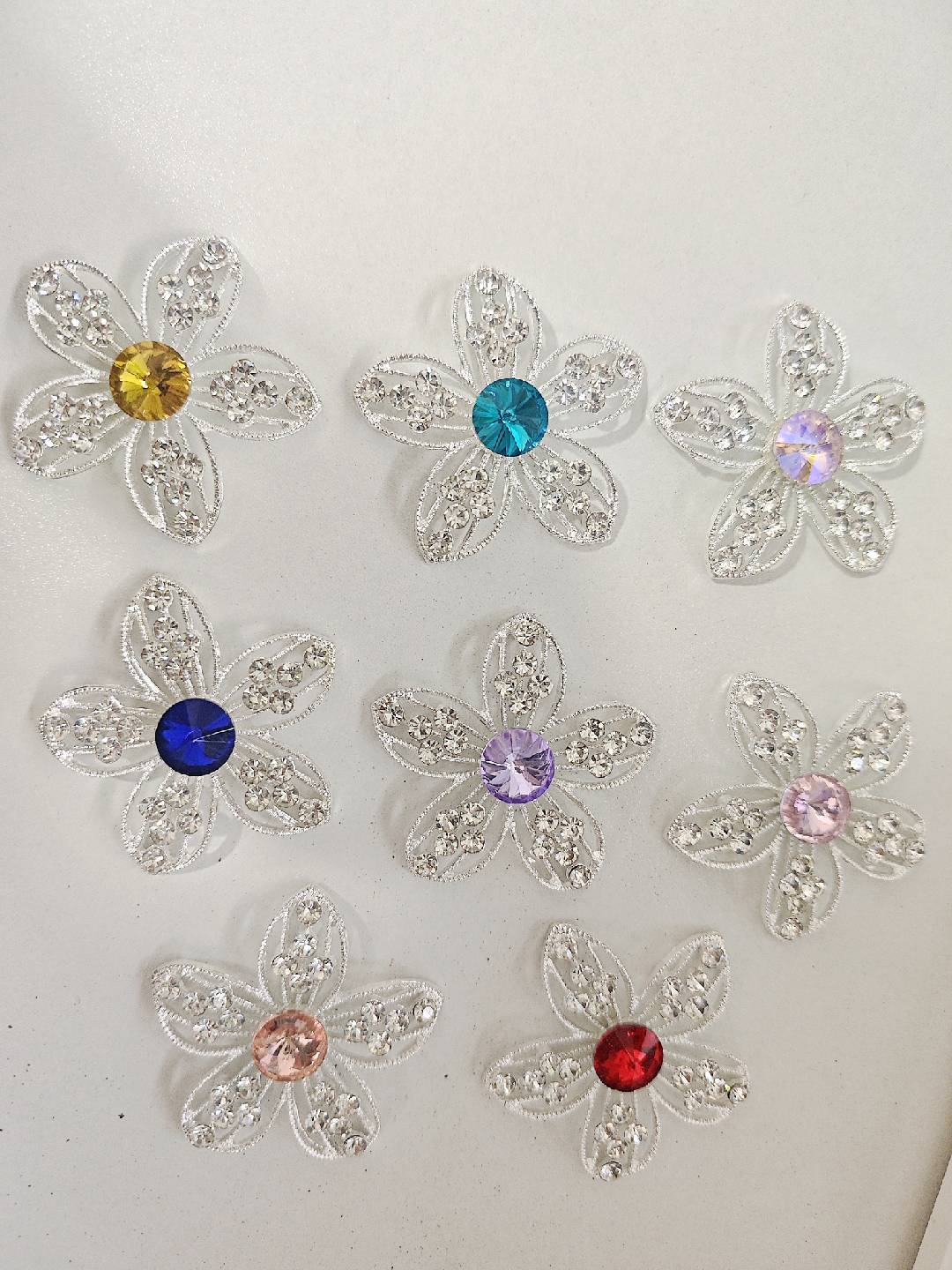 FS4764-Hollow Flower Diamond Patch For Making Fancy Beads