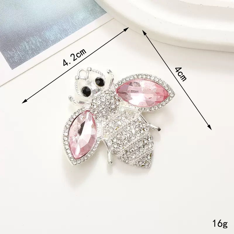 FS4689-4.2*4CM Bee Alloy Patch For Making Fancy Beads