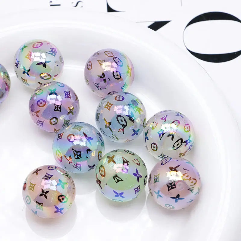 20m Luminous Acrylic Beads Zoe's DIY Shop