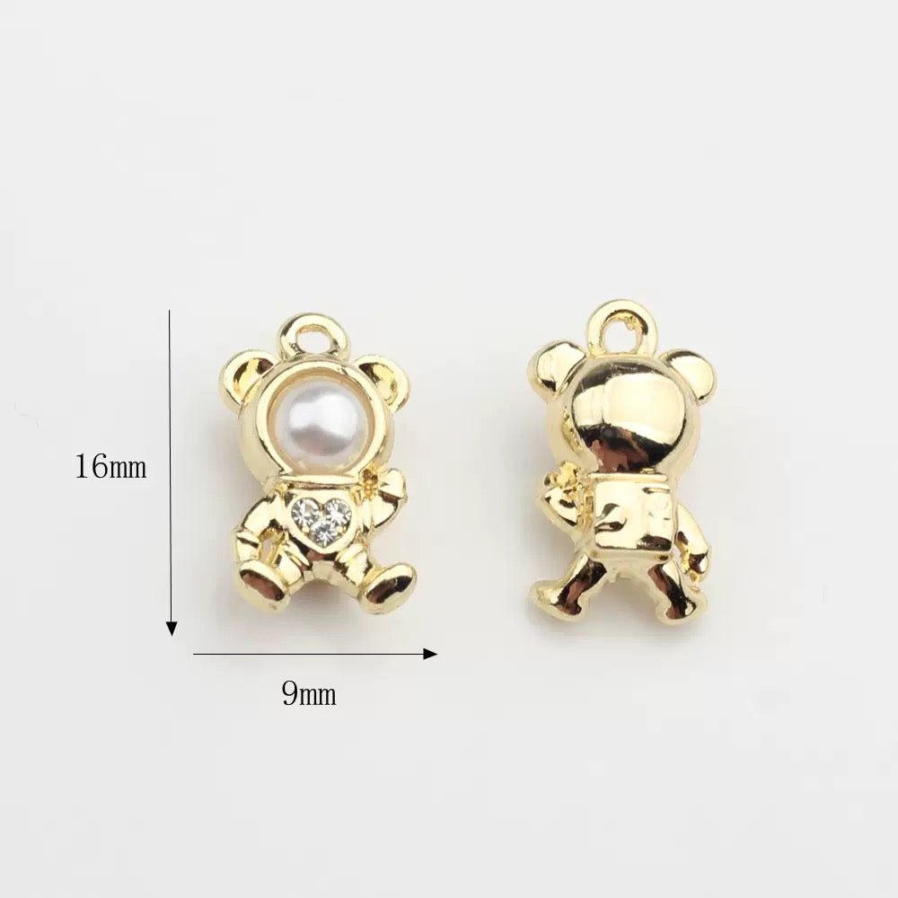 FS5801-About 14*20mm Rabbit Metal Charms For Making Earrings Or Necklace Or Bracelets Zoe's DIY Shop