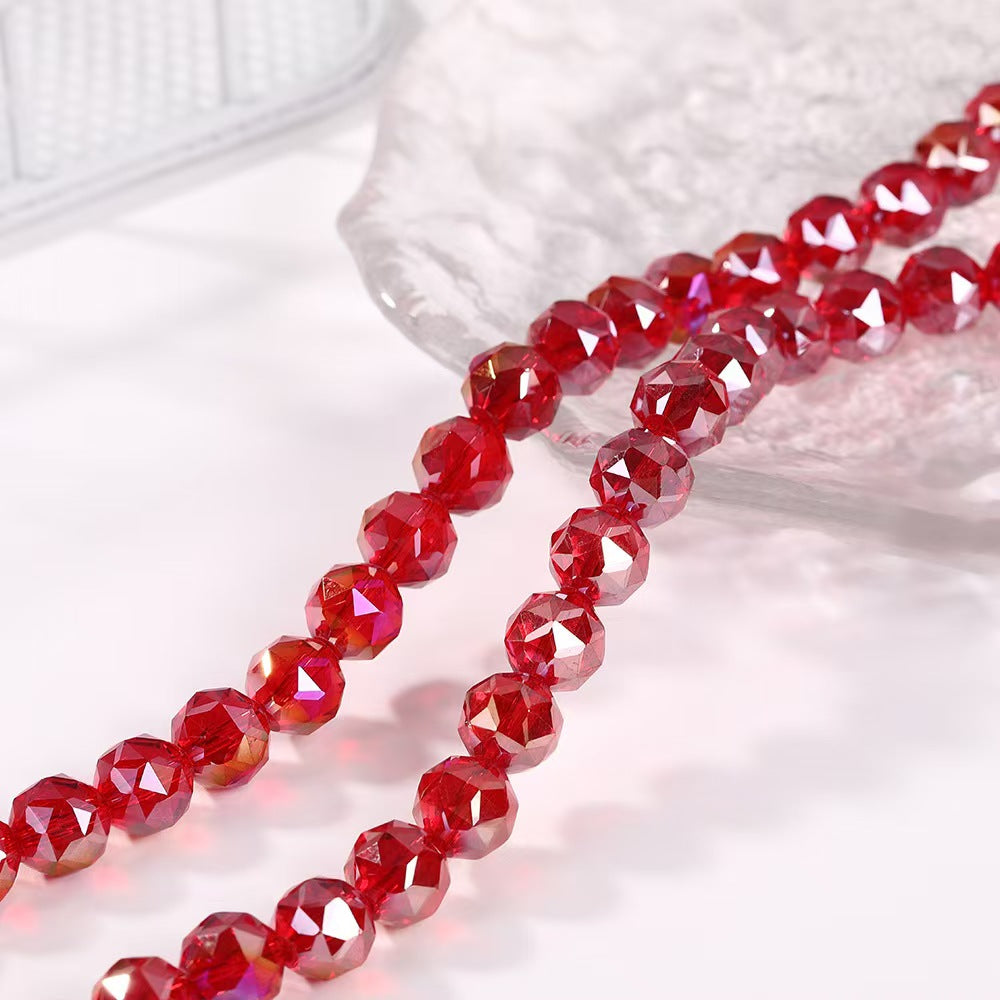 FS3828- 4mm Ab Glass Beads Color-Plated Glass Beads