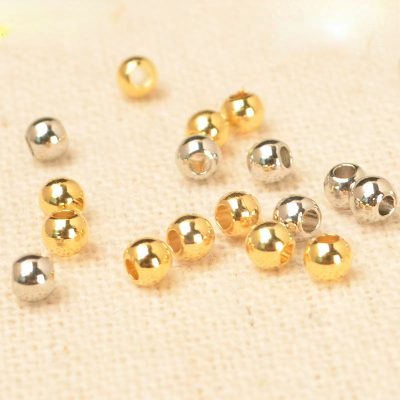 FS4433- 6mm Color-Plated Acrylic Beads Fit For Pen