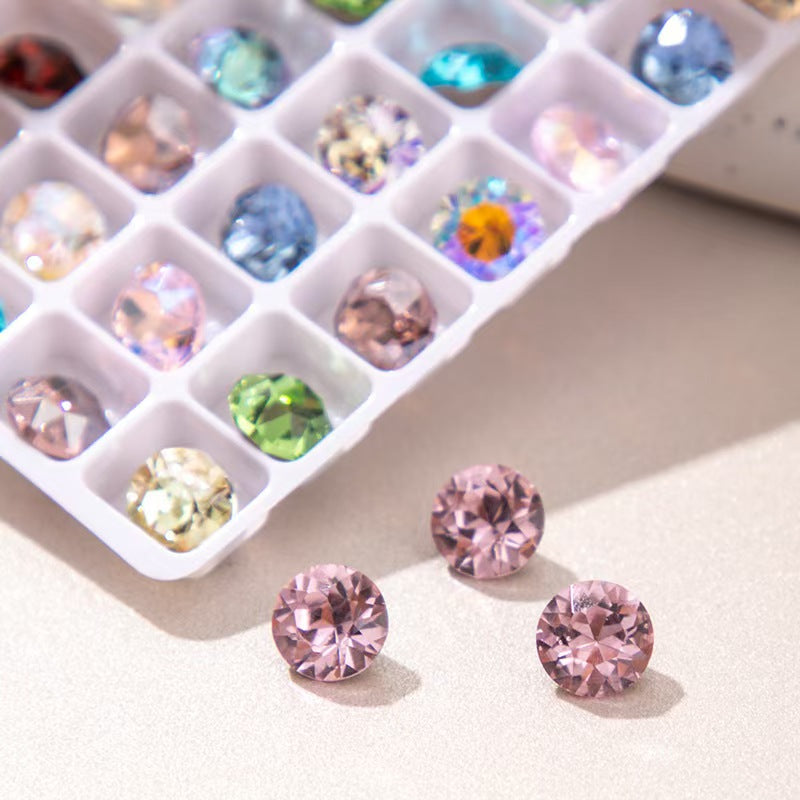 FS3971- 5mm Pink AB Crystal Diamonds Zoe's DIY Shop