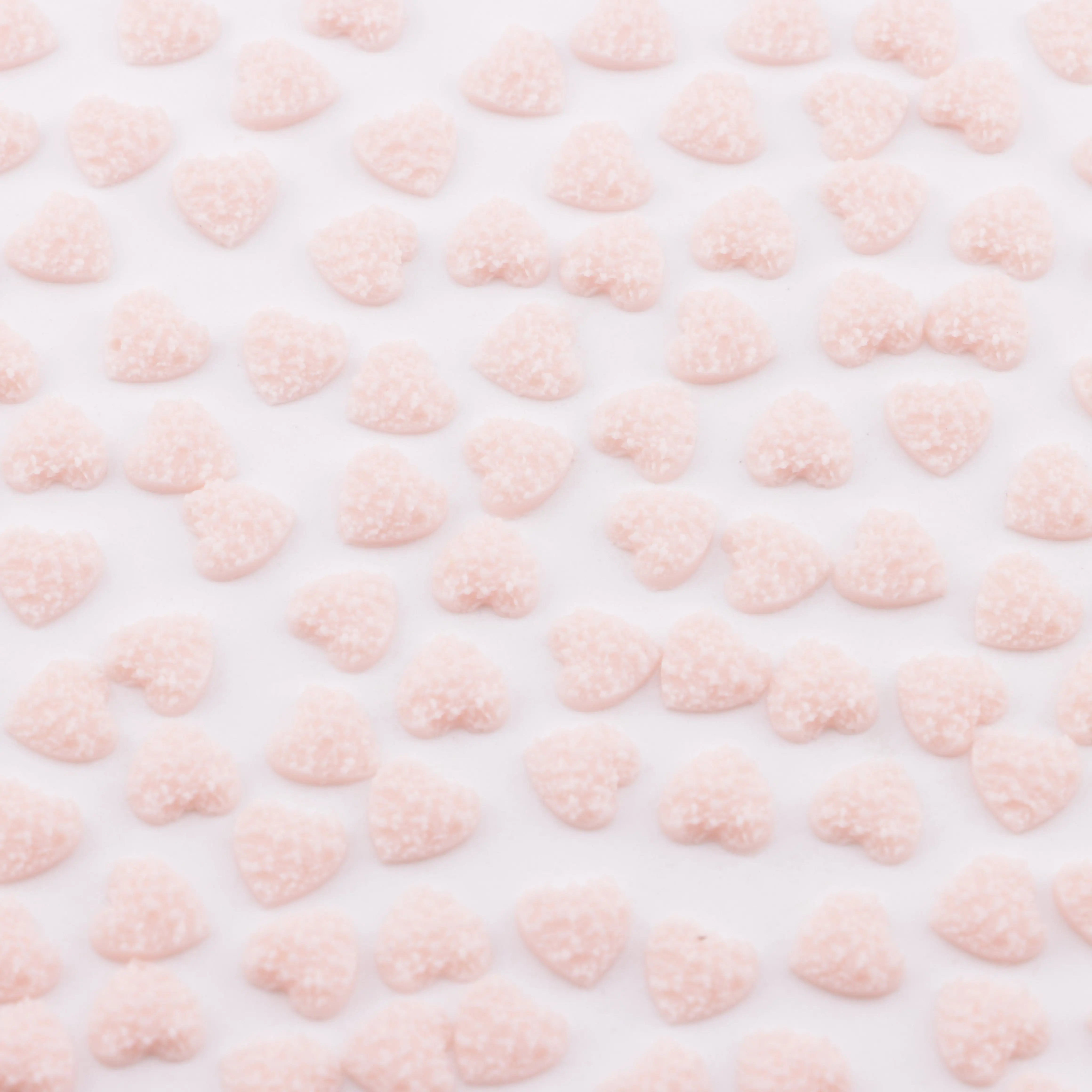 FS5995-7.5mm Sugar Heart Charms - Zoe DIY Wholesale