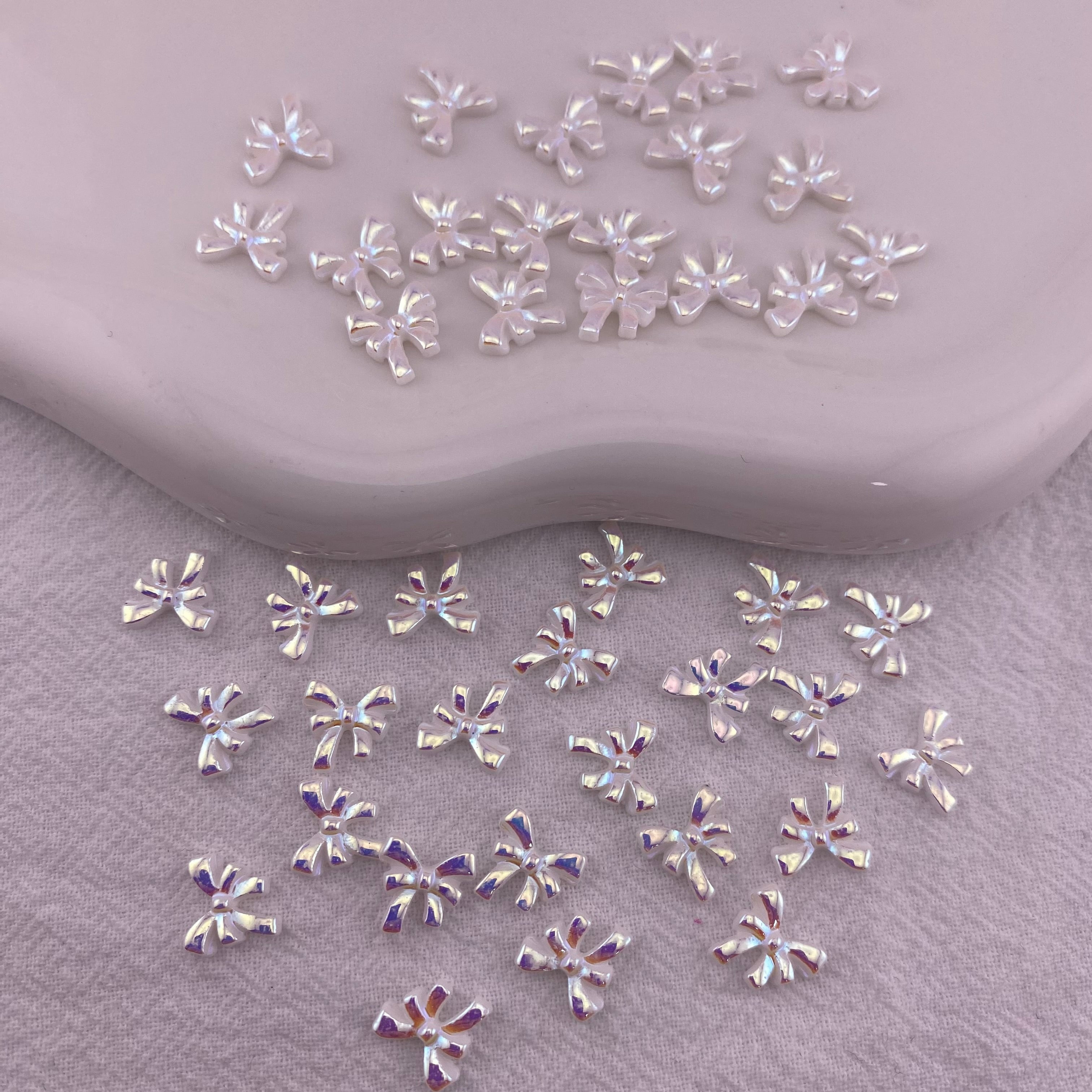 FS6514-10MM UV Bow Nail Charms Zoe's DIY Shop