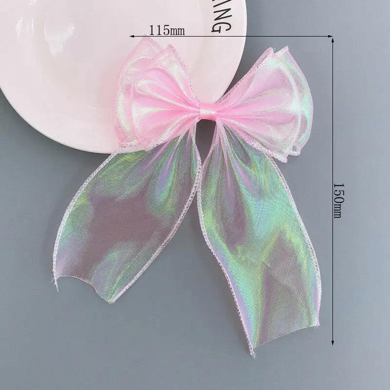 FS2101-115mm×150mm Farbic Bow For Making Fancy Beads Zoe's DIY Shop