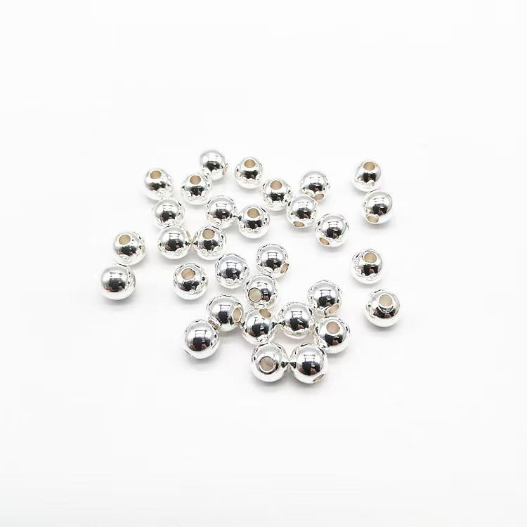 FS4433- 6mm Color-Plated Acrylic Beads Fit For Pen