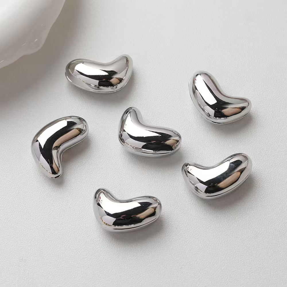 FS3078- 22mm Electroplated Tulip Metalic Acrylic Beads Zoe's DIY Shop