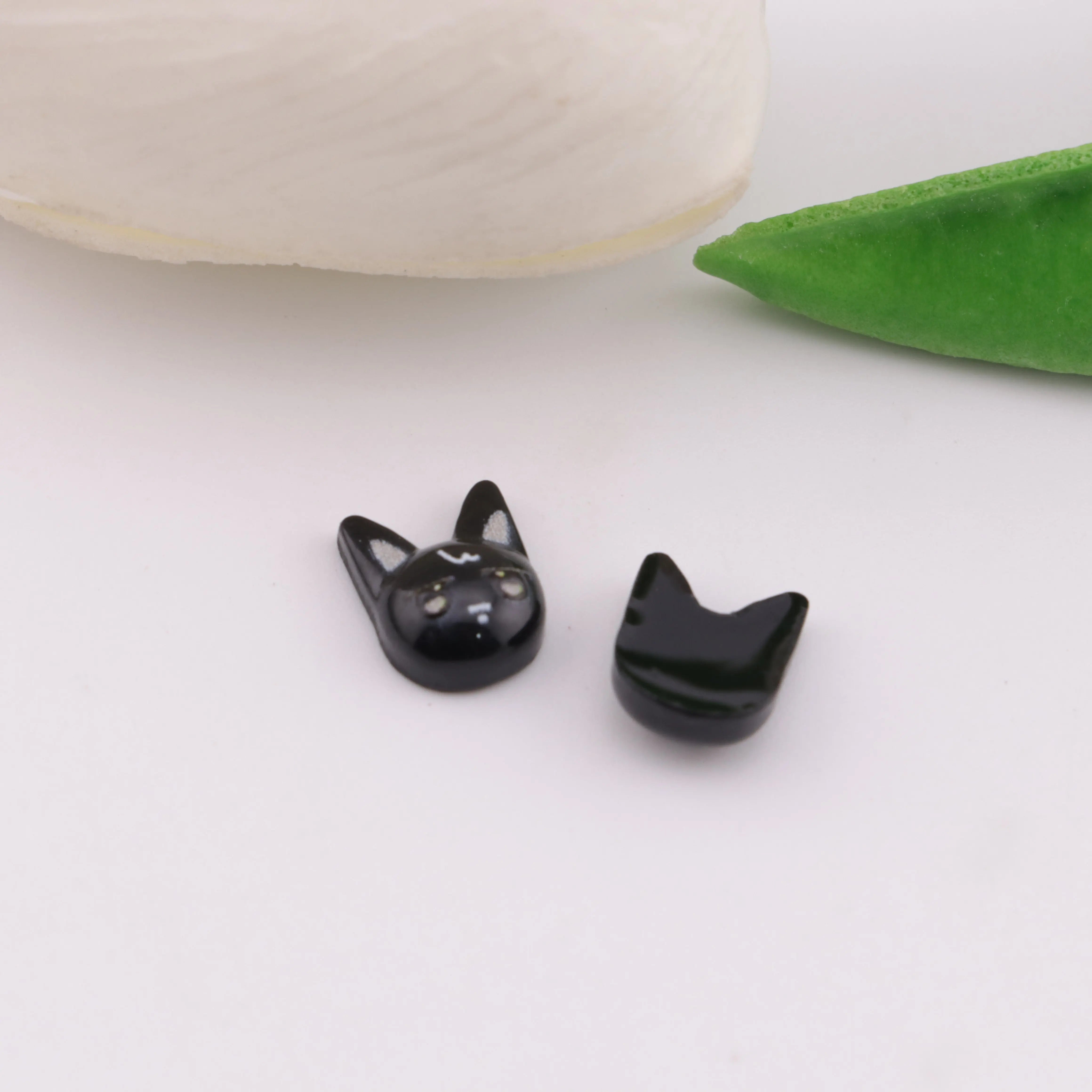 FS5969-8*10mm Black Cat Charms - Zoe DIY Wholesale