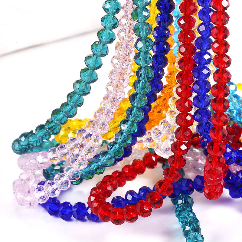 FS3828- 4mm Ab Glass Beads Color-Plated Glass Beads