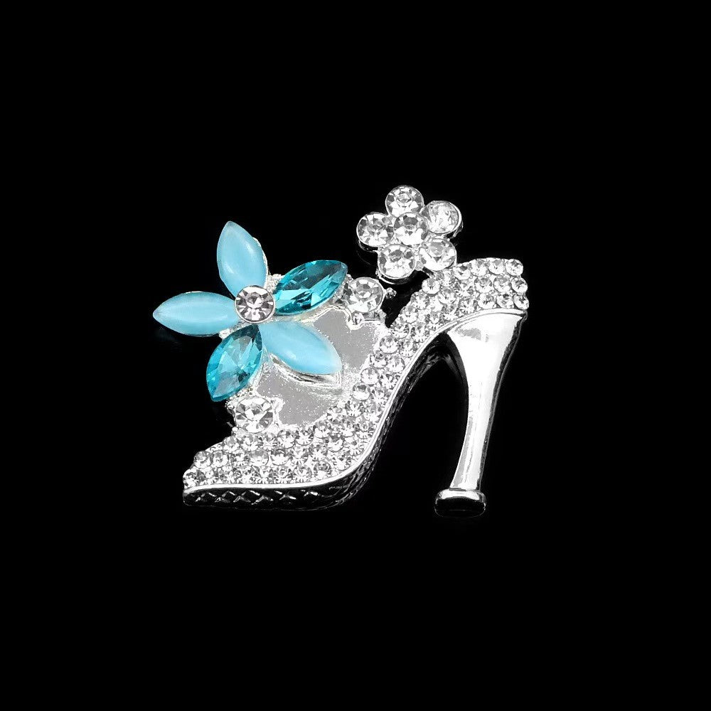 FS4444-43*47mm High - heeled Shoes Alloy Charms, Alloy Charms