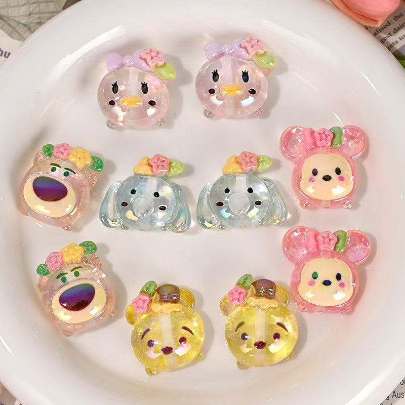 FS5479- Glittery Disney Resin Beads Zoe's DIY Shop