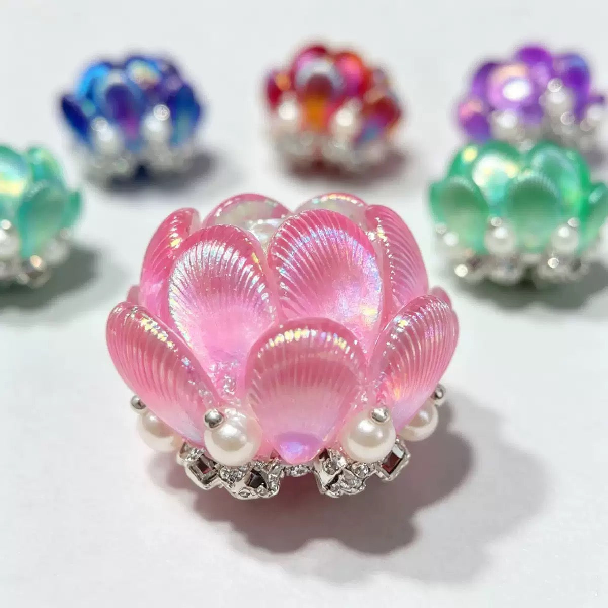 FS20090-About 18mm Lutous Flower Fancy Beads