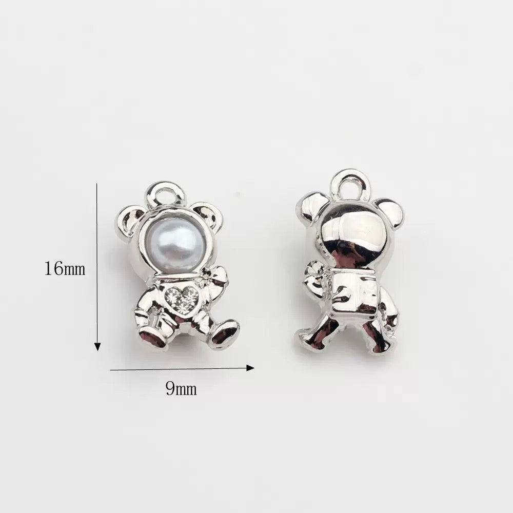 FS5801-About 14*20mm Rabbit Metal Charms For Making Earrings Or Necklace Or Bracelets Zoe's DIY Shop