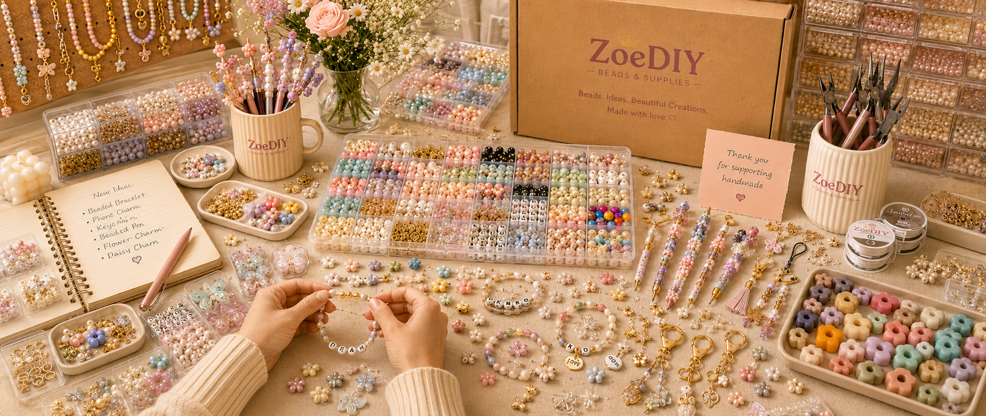 Beads for Jewelry Making & DIY Gifts