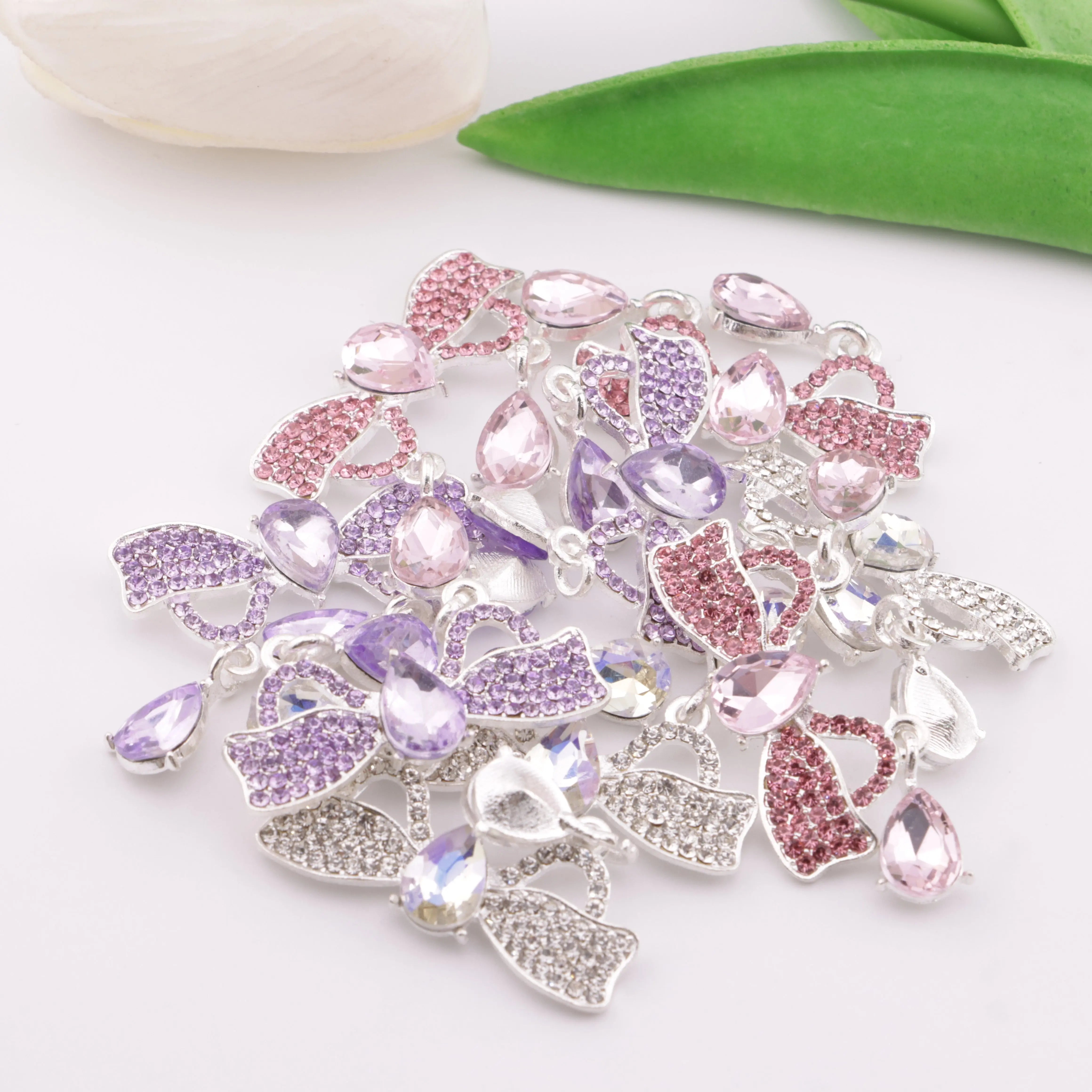 FS6013-Butterfly Combined With Gold Patches - Zoe DIY Wholesale