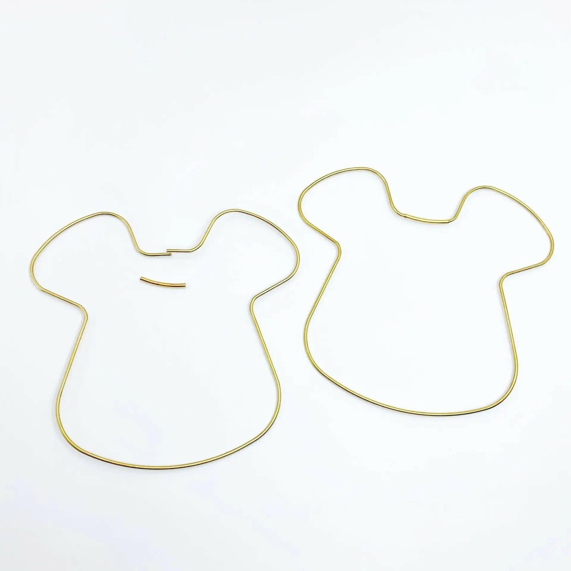 FS2106-11×12cm Bear Wire Ring For Making Car Hanger Zoe's DIY Shop