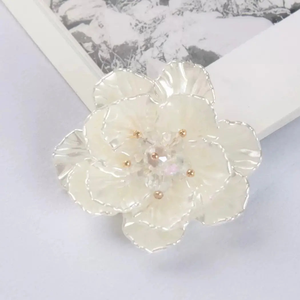 FS1004-47MM Mixed Color Handmade Flower For Making Fancy Beads - Zoe DIY Wholesale