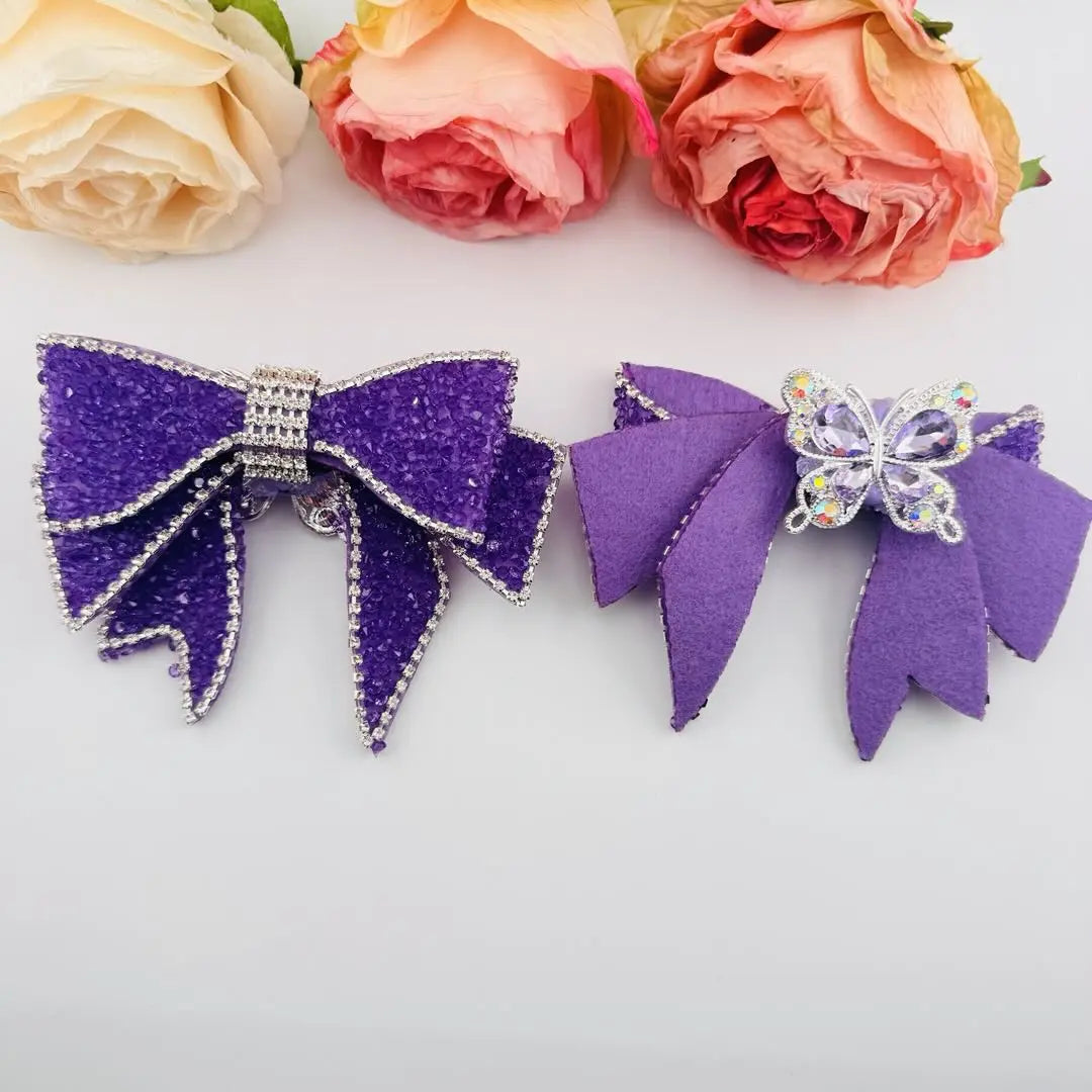 FS101273-9*11cm Butterfly Bow Fancy Beads Zoe DIY Wholesale