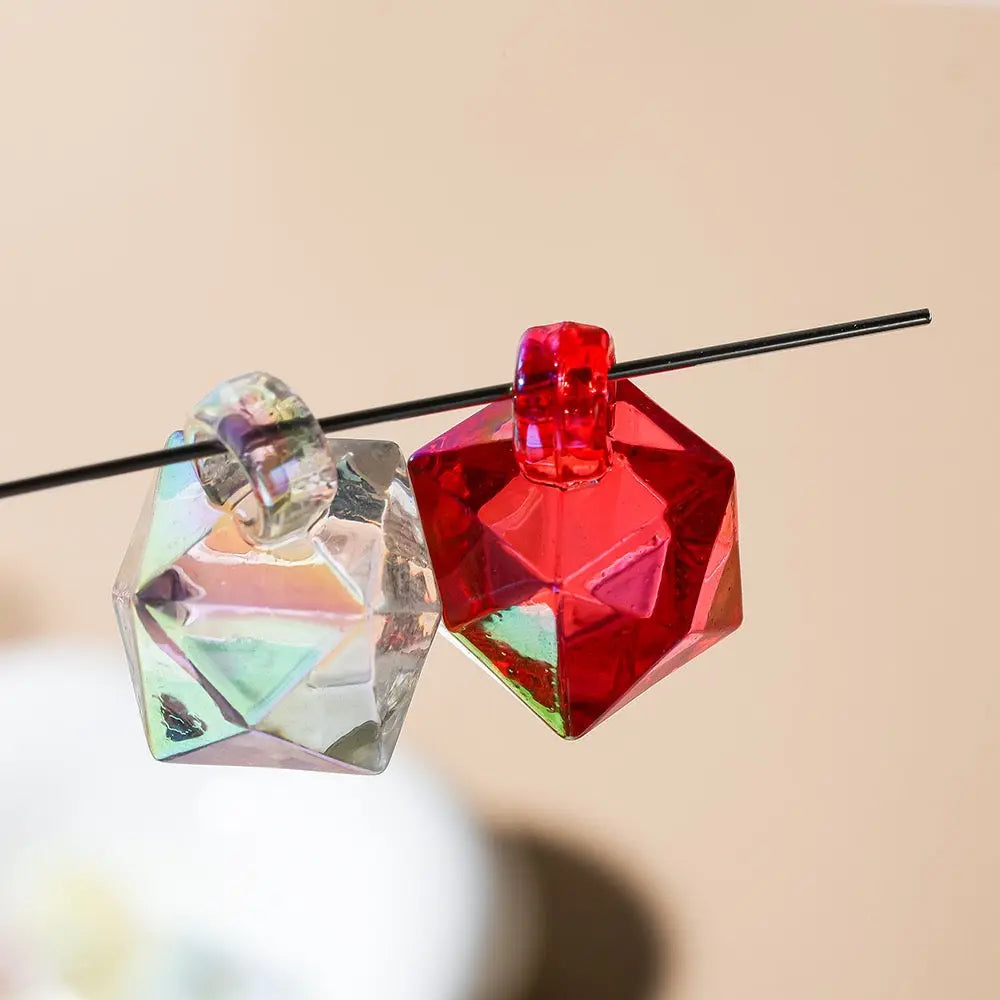 FS101700-16mm Mixed Cube Dangle Acrylic Beads Zoe DIY Wholesale
