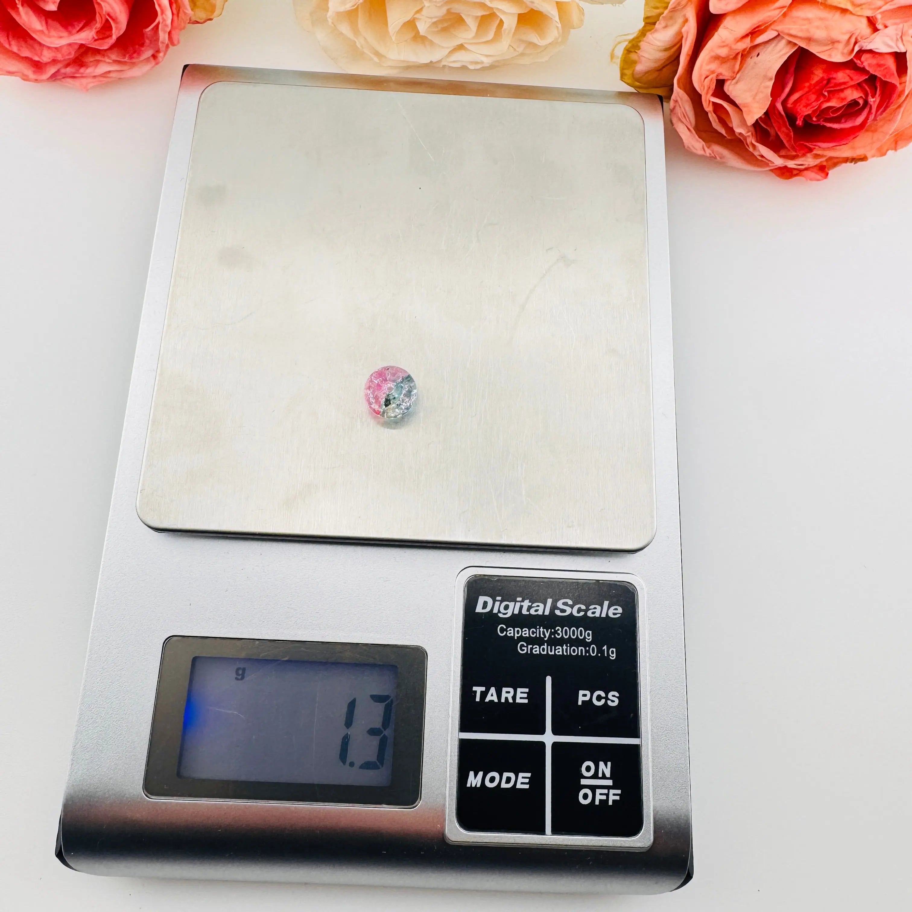 FS102252-Blue Purple Gradient Color Cracked Glass Beads