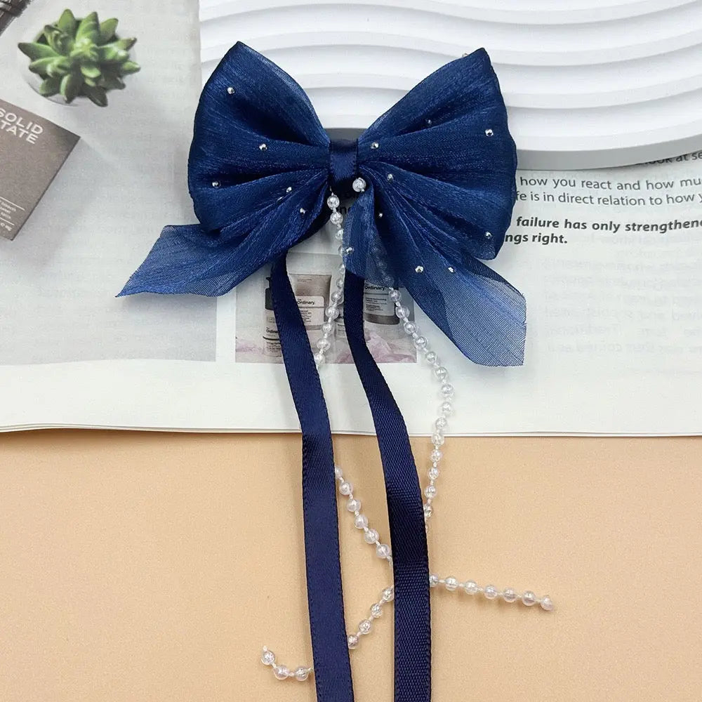 FS10686-Farbic Bow For Making Fancy Beads Zoe DIY Wholesale