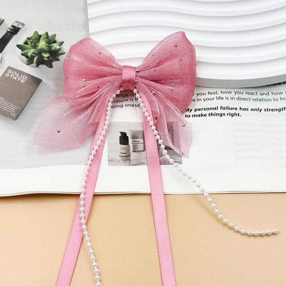 FS10686-Farbic Bow For Making Fancy Beads Zoe DIY Wholesale