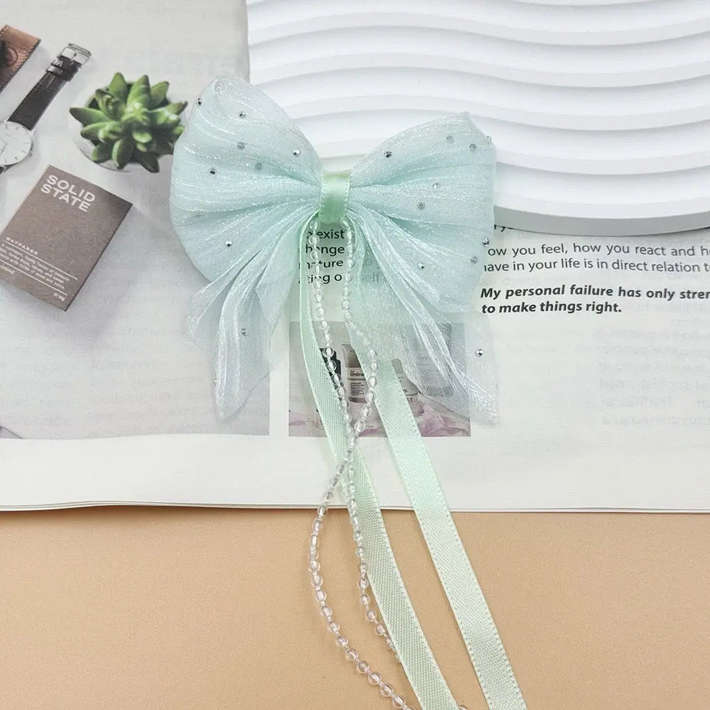 FS10686-Farbic Bow For Making Fancy Beads Zoe DIY Wholesale