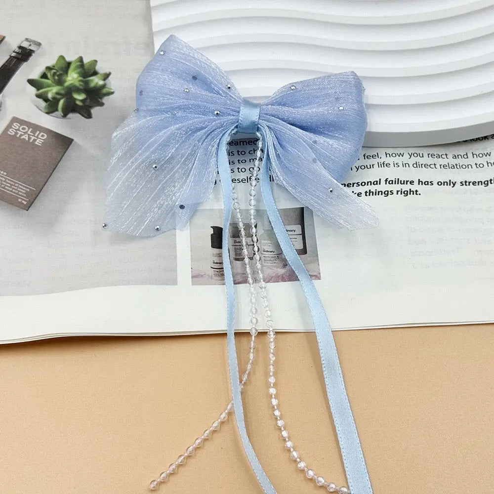 FS10686-Farbic Bow For Making Fancy Beads Zoe DIY Wholesale
