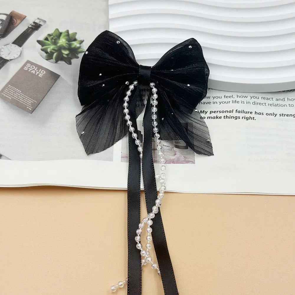 FS10686-Farbic Bow For Making Fancy Beads Zoe DIY Wholesale