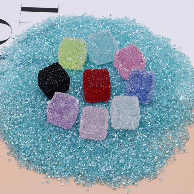 FS1441-AB Sugar Crystal Diamonds (1.5mm Size) For Making Sugar Beads and Sugar Pens ZoeDIY Shop