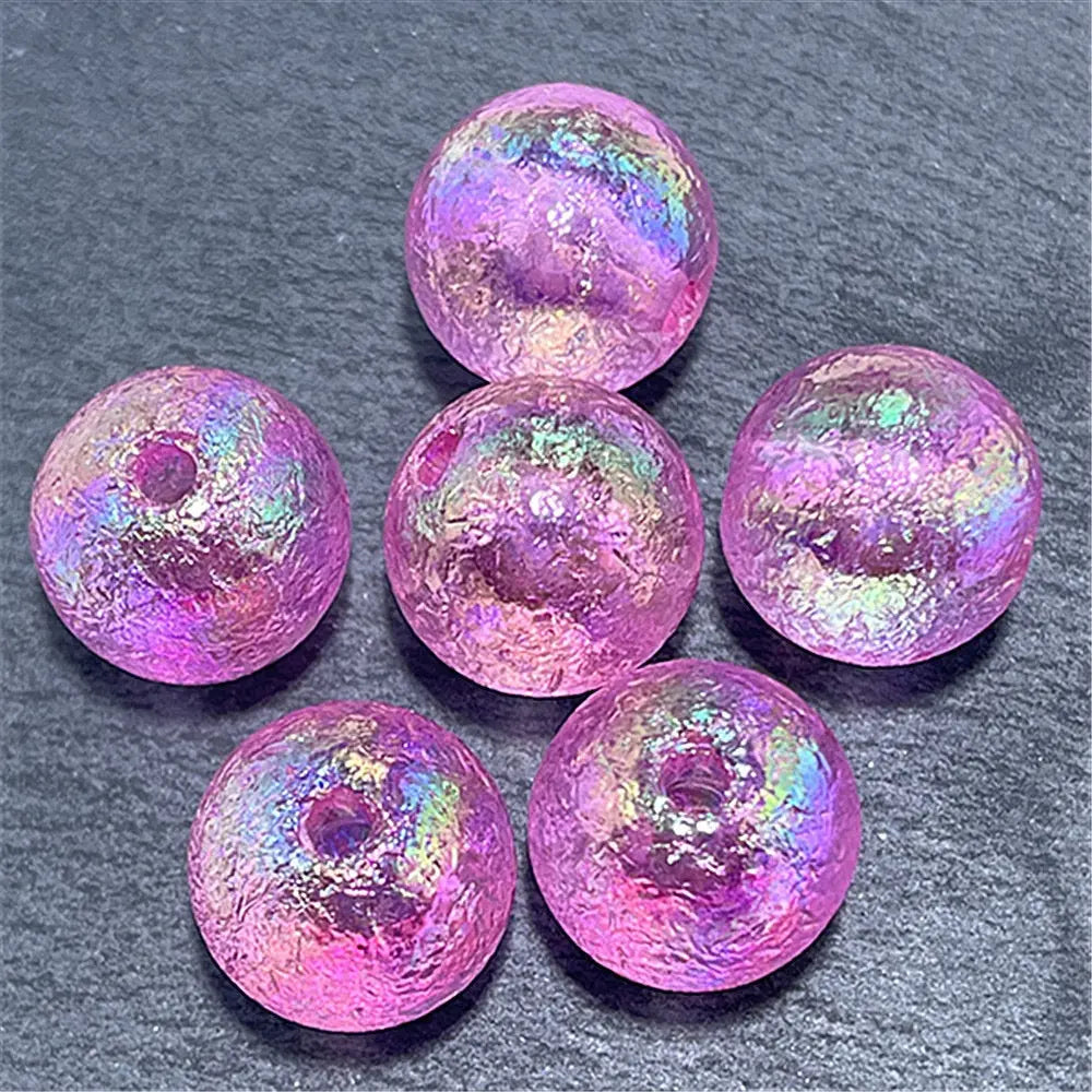 FS1705-16MM Jelly Wrinkle Acrylic Beads Zoe DIY Wholesale