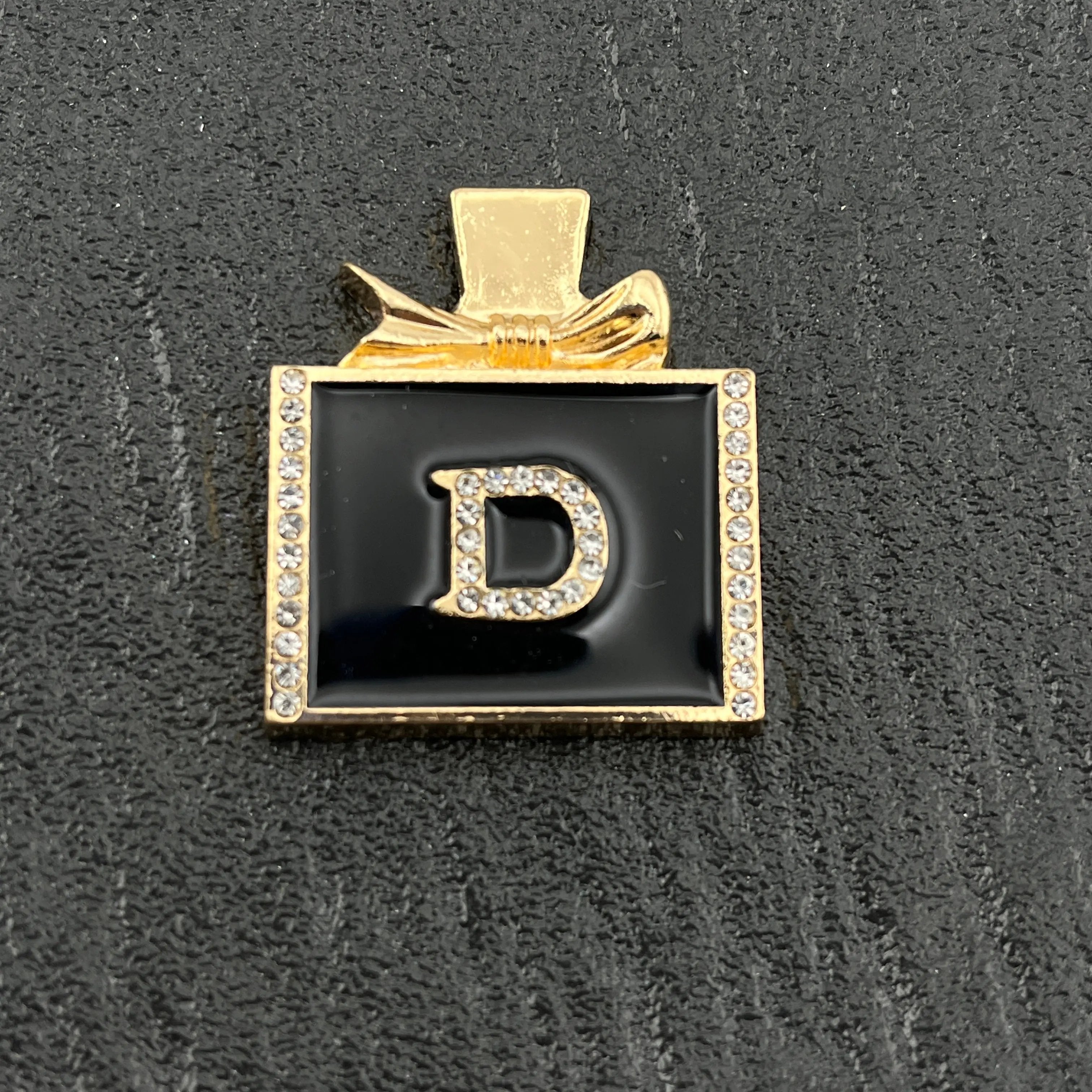 FS1775-28×33mm Perfume bottle alloy patch - Zoe DIY Wholesale