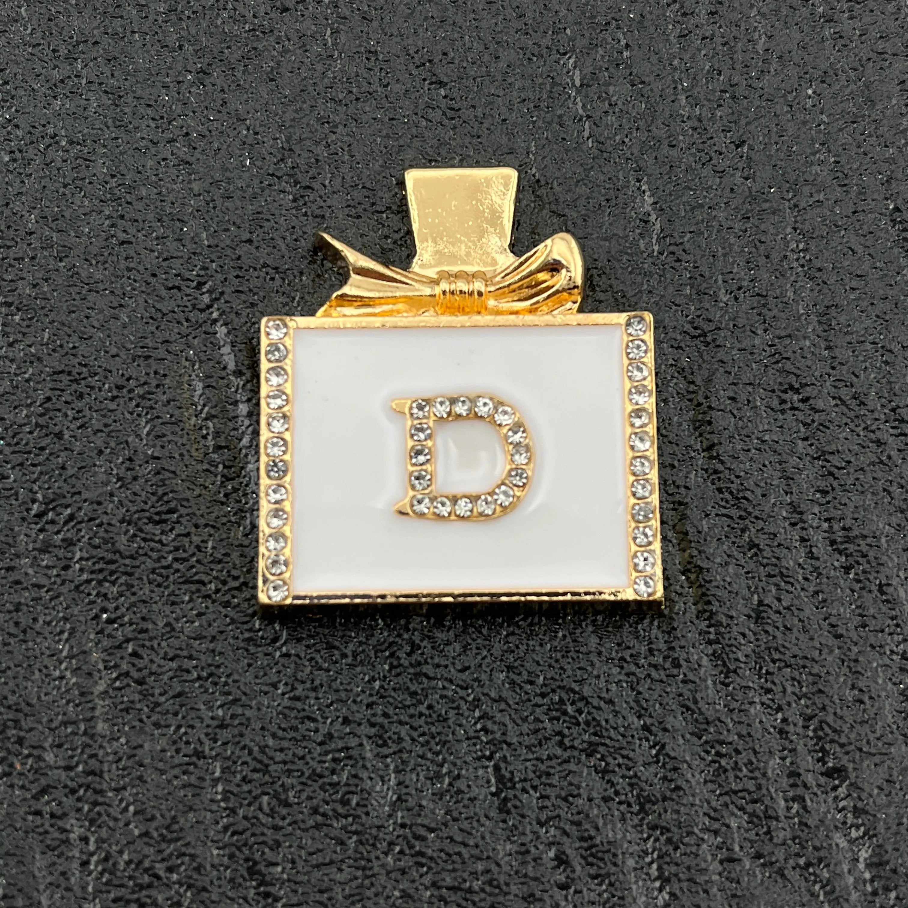 FS1775-28×33mm Perfume bottle alloy patch - Zoe DIY Wholesale