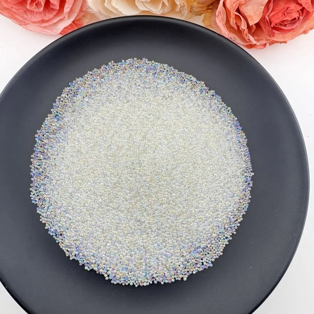 FS17988-1mm Tinny Glass Beads Zoe DIY Wholesale