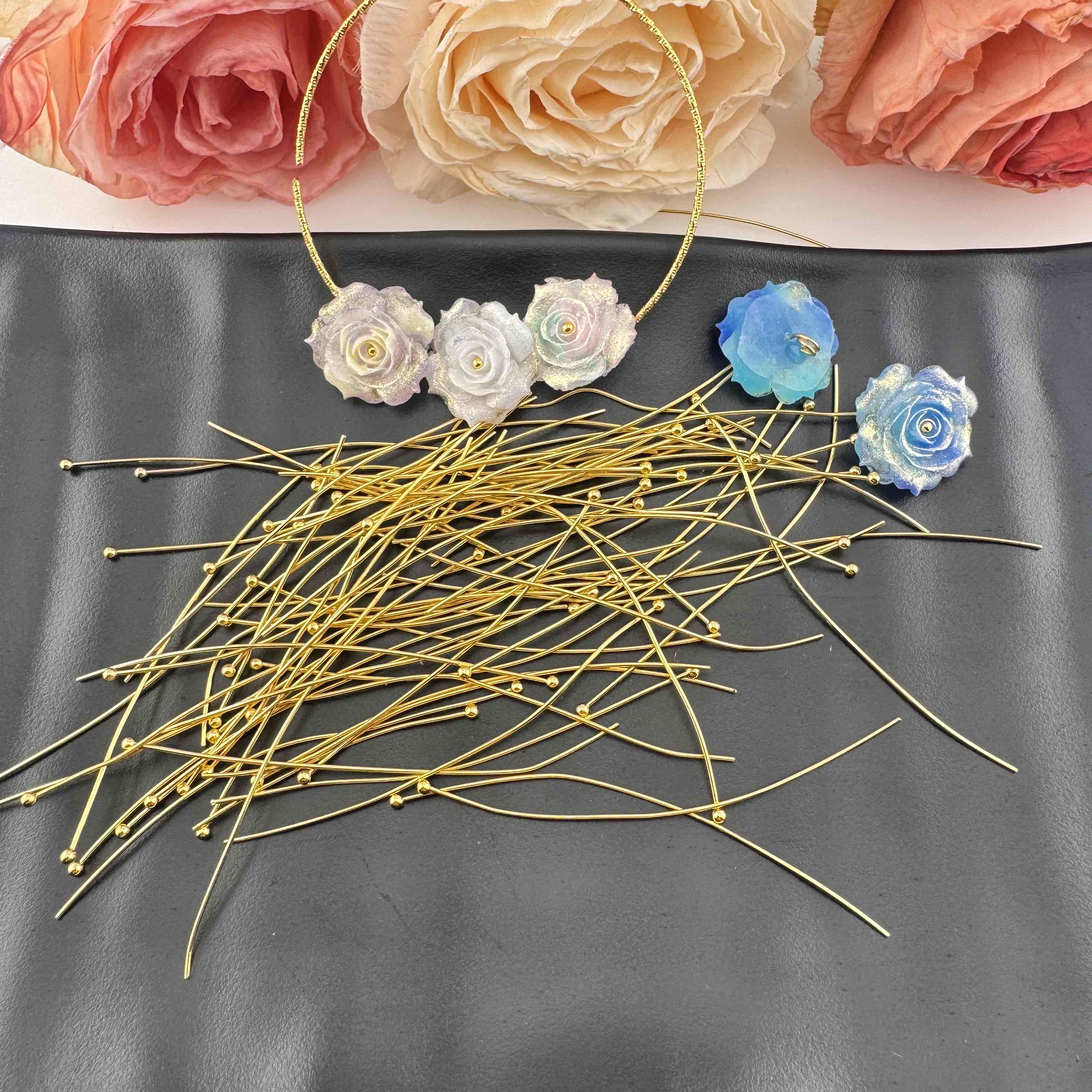 FS18051-About 1.8mm Head 7cm Length Pin Zoe DIY Wholesale