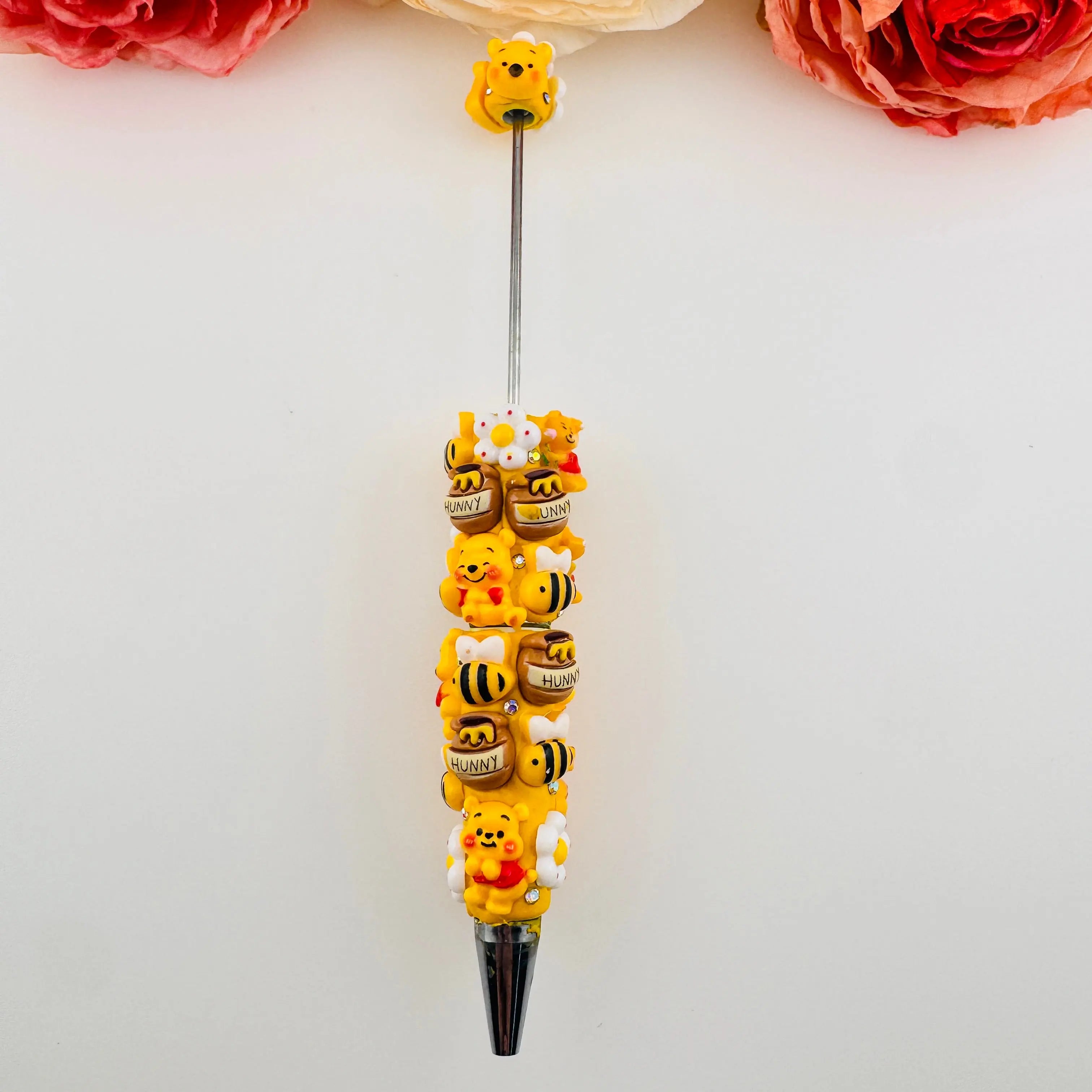 FS18793-Cute Cartoon Beadable Clay Pens Zoe DIY Wholesale