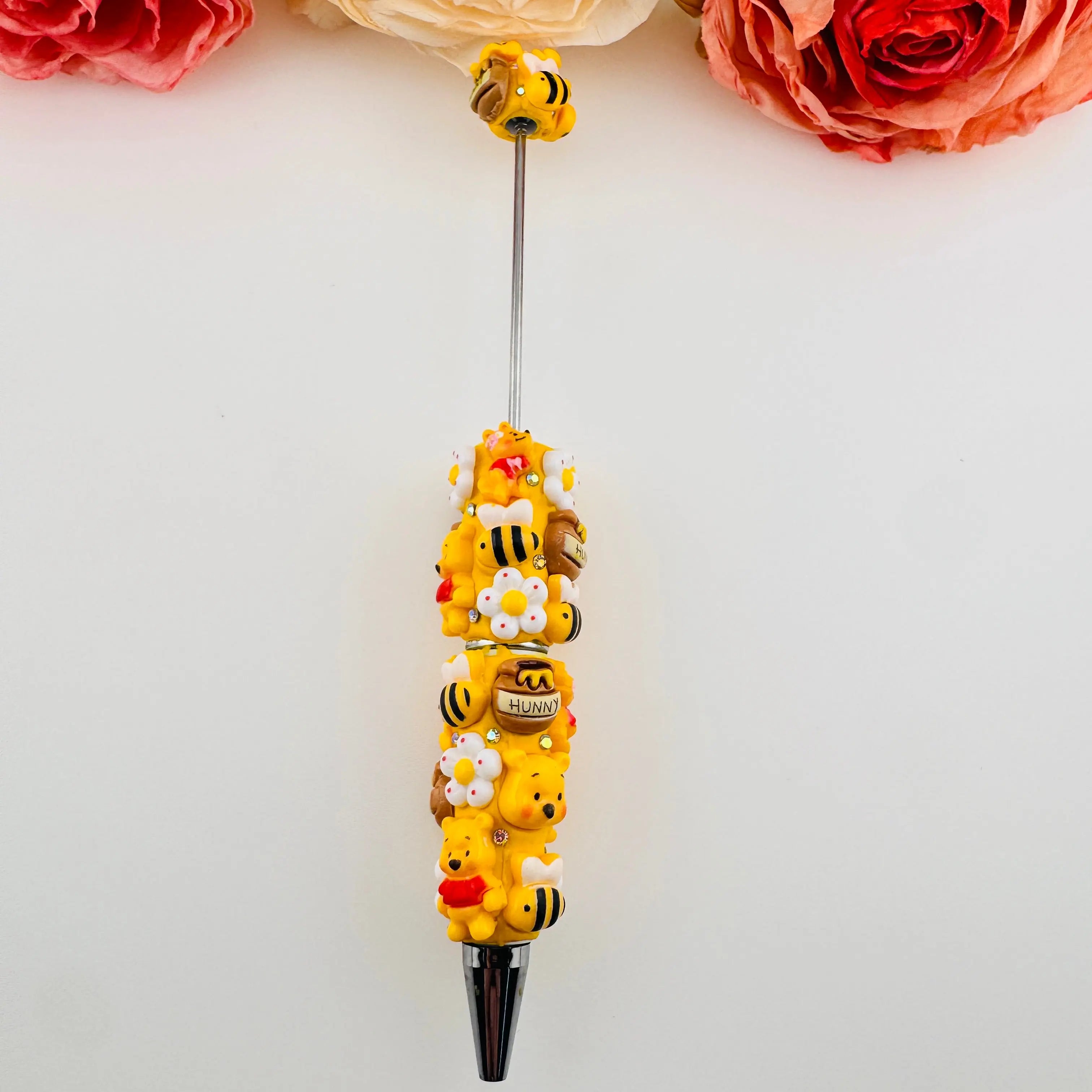 FS18793-Cute Cartoon Beadable Clay Pens Zoe DIY Wholesale