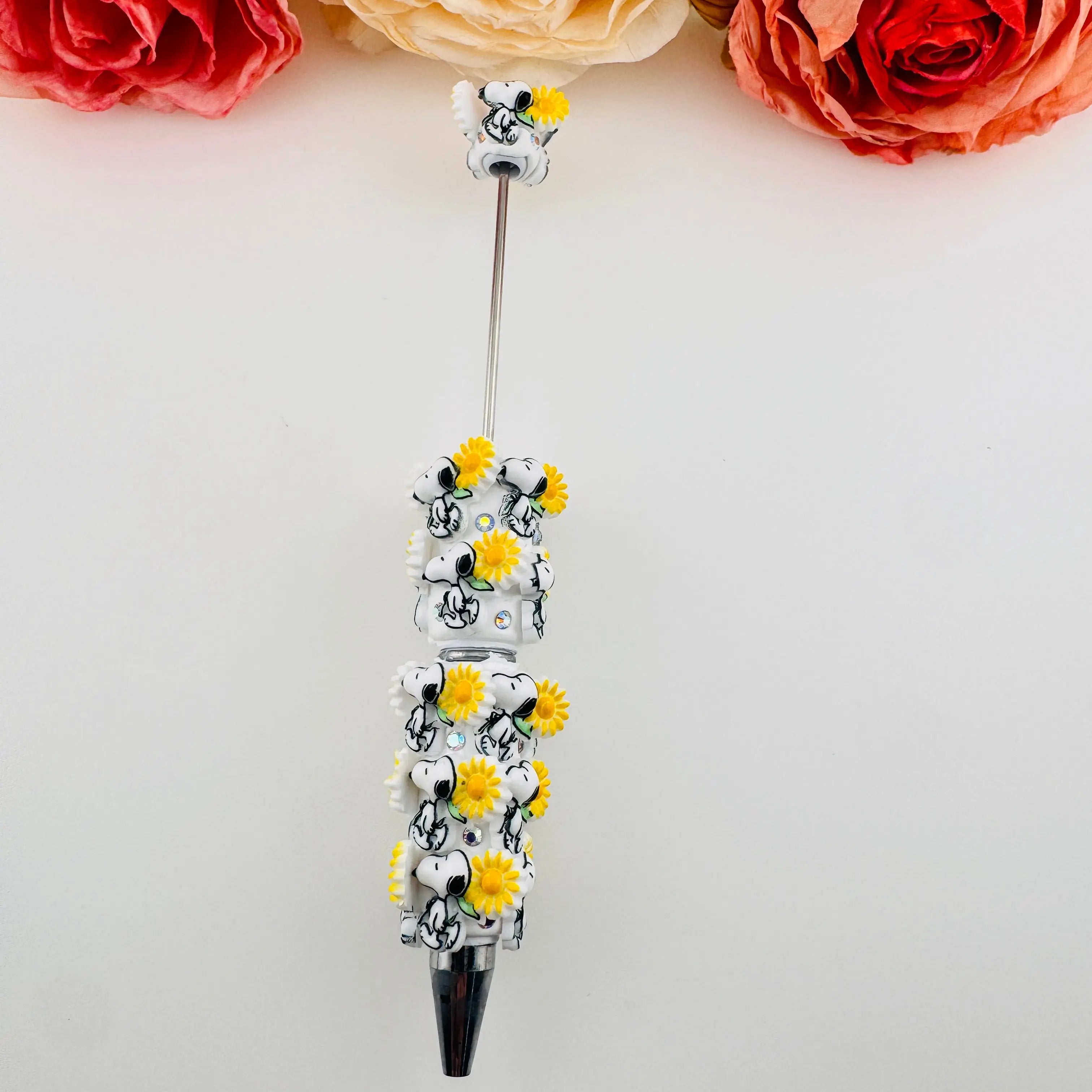 FS18793-Cute Cartoon Beadable Clay Pens Zoe DIY Wholesale