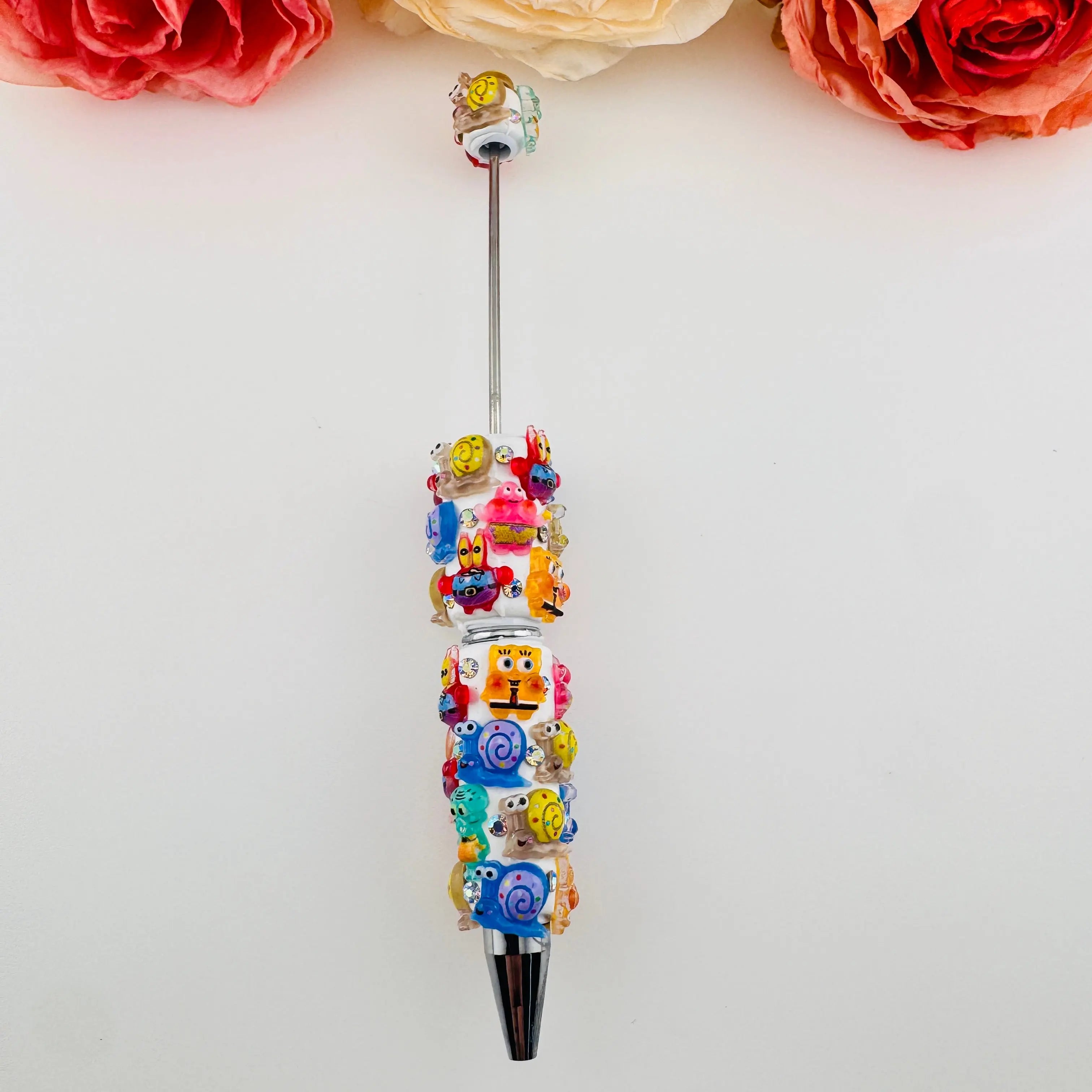 FS18793-Cute Cartoon Beadable Clay Pens Zoe DIY Wholesale