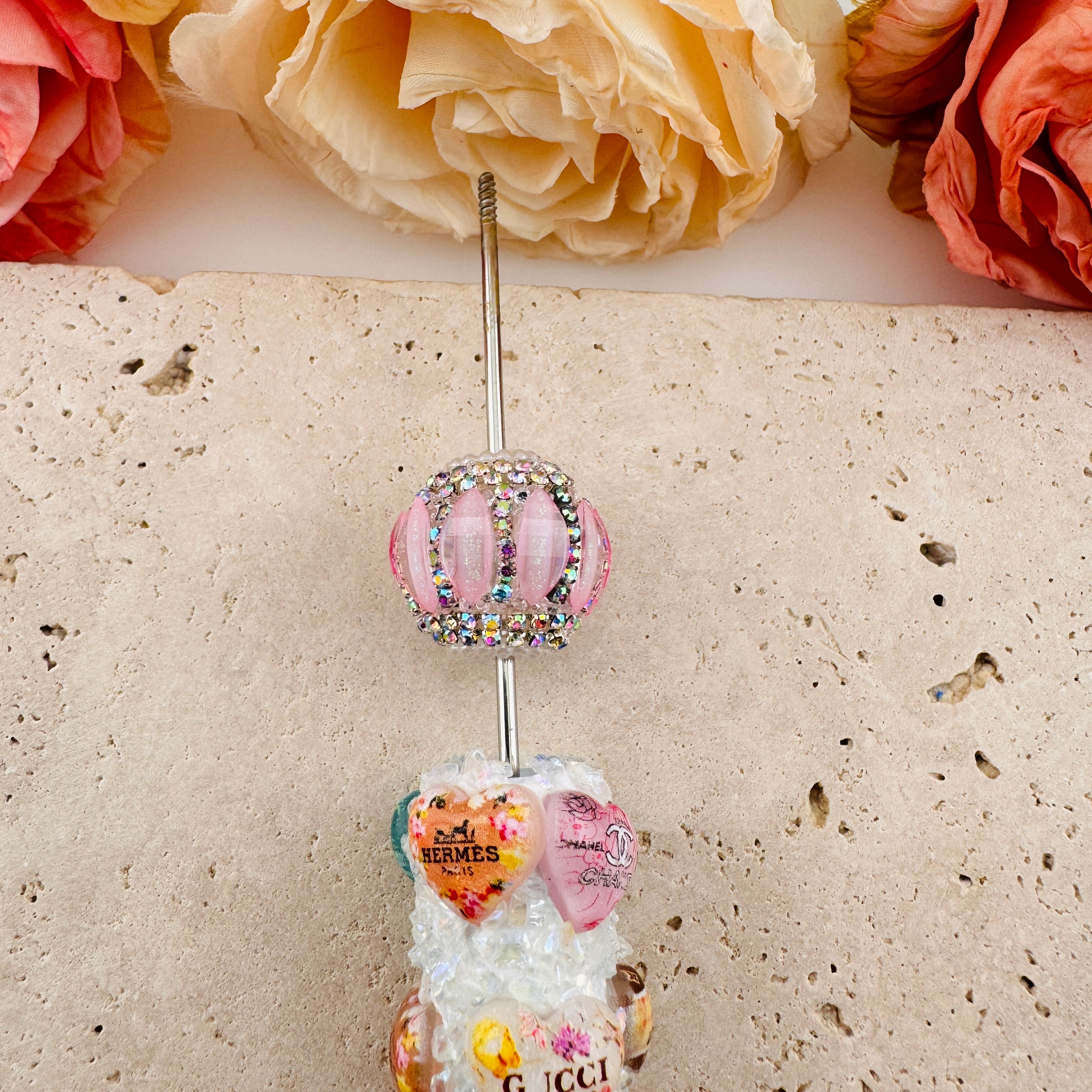 FS19148-About 20mm Latern Fancy Sugar Beads Zoe DIY Wholesale