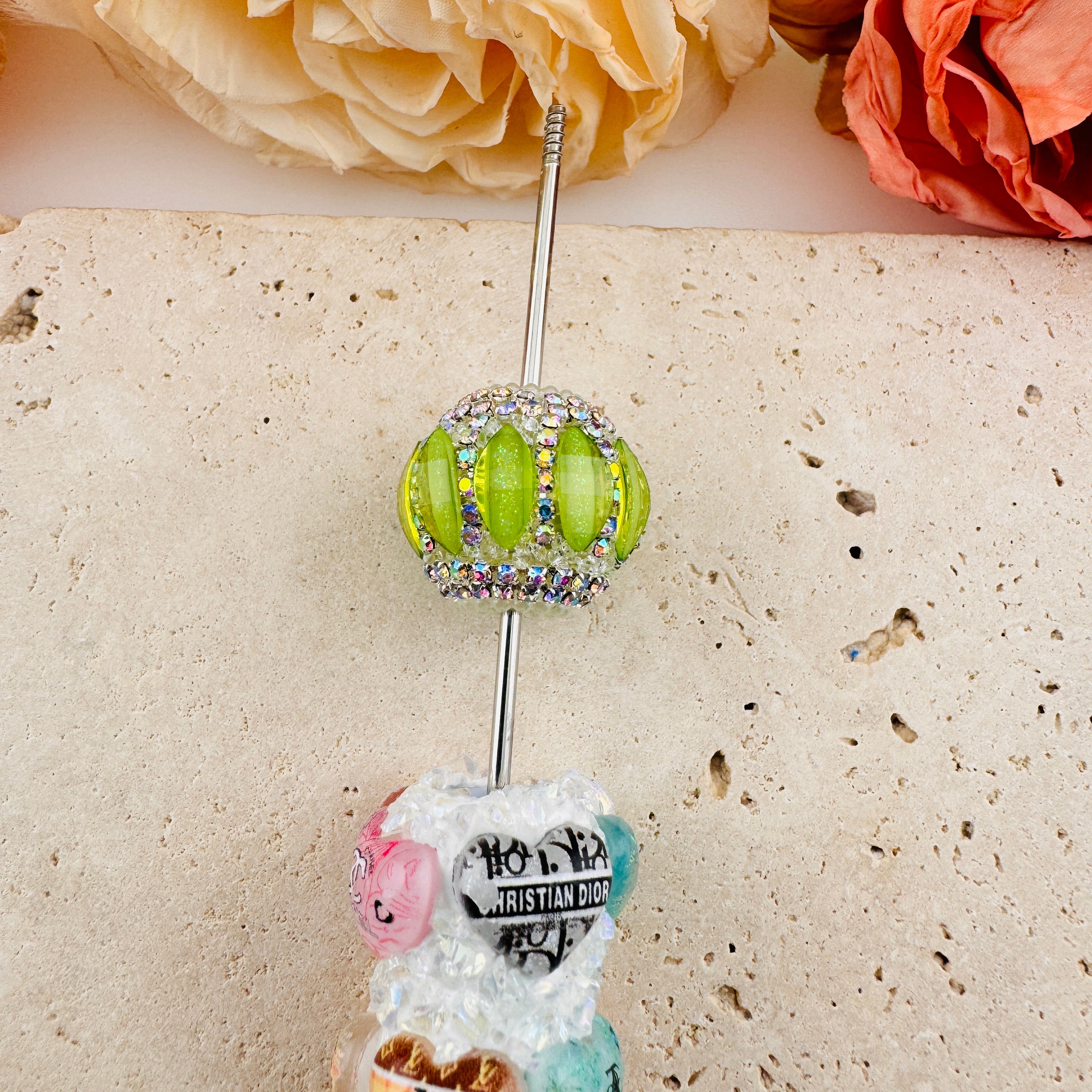 FS19148-About 20mm Latern Fancy Sugar Beads Zoe DIY Wholesale